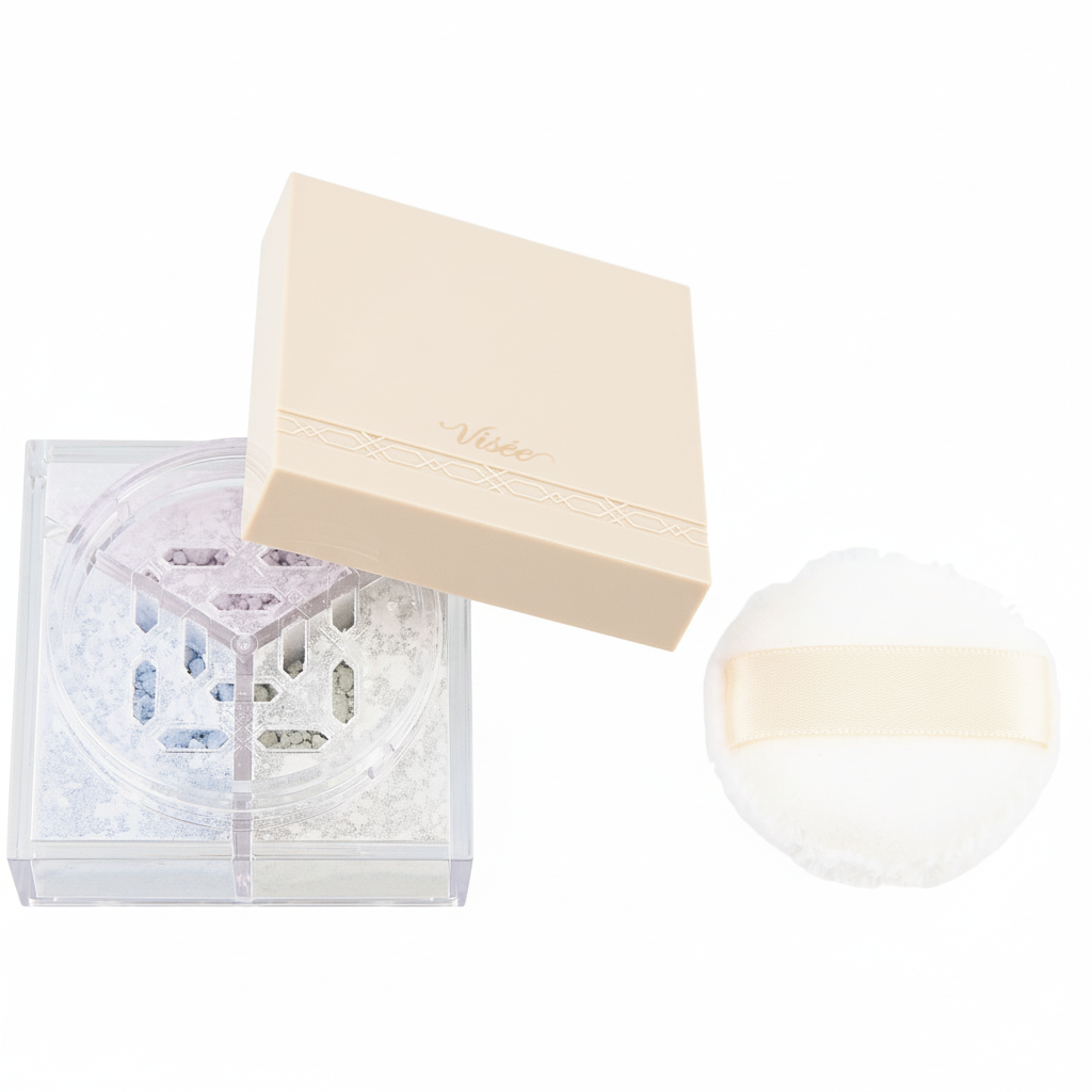 VISEE 夜光透亮調色修容三色蜜粉 (全2款) 5.5g