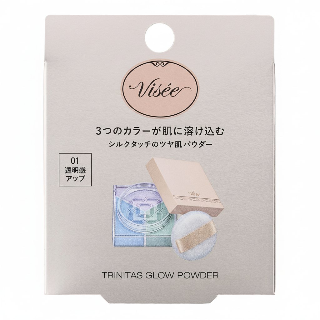 VISEE 夜光透亮調色修容三色蜜粉 (全2款) 5.5g