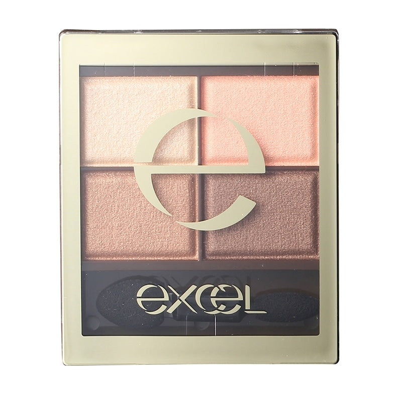 Excel 裸色深邃四色眼影 (全8色)